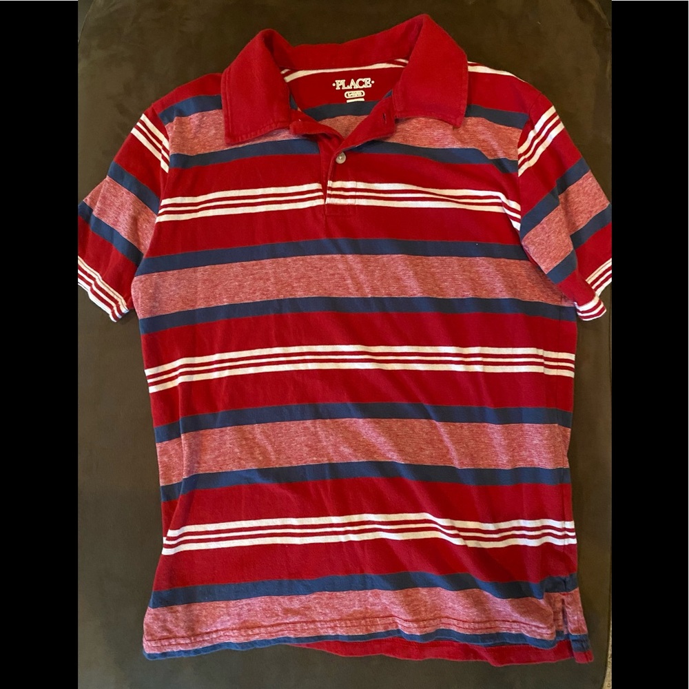Children’s Place boys striped polo